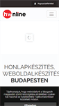 Mobile Screenshot of hwonline.hu